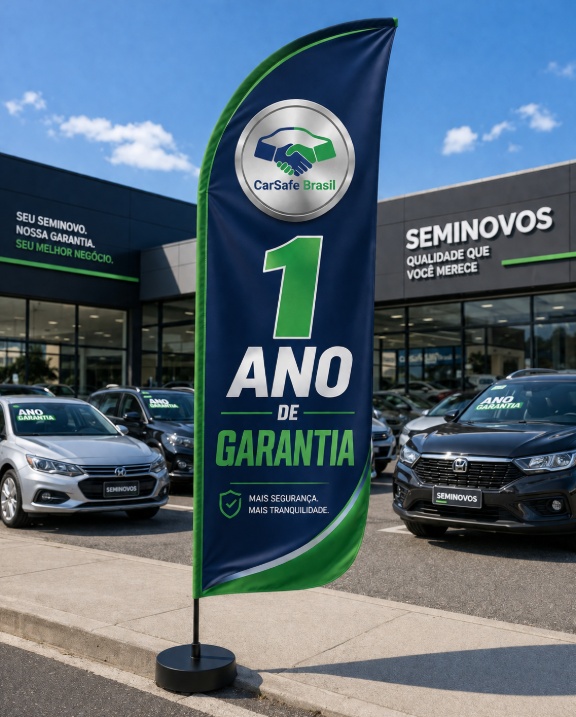 CarSafe Brasil - 1 Ano de Garantia